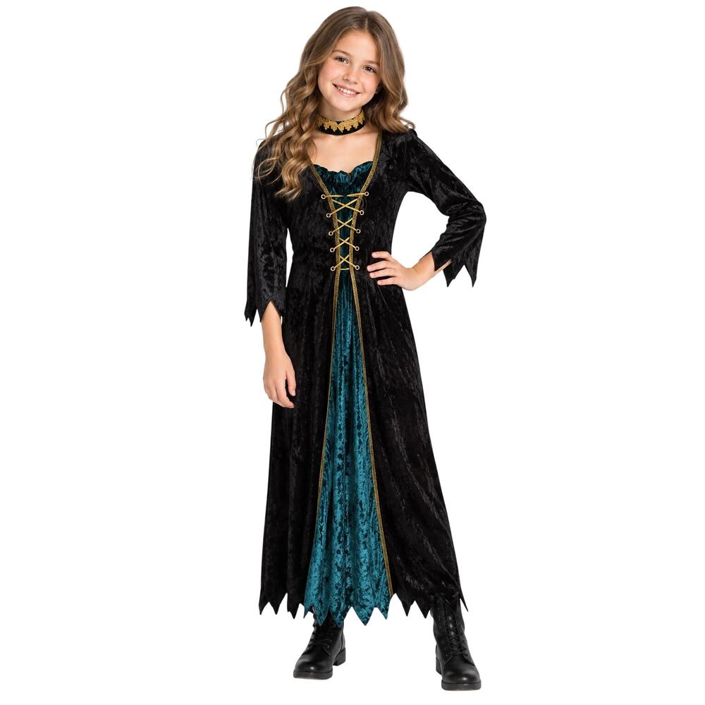 Velvet Collection Renaissance Witch Child Costume Girls Medium